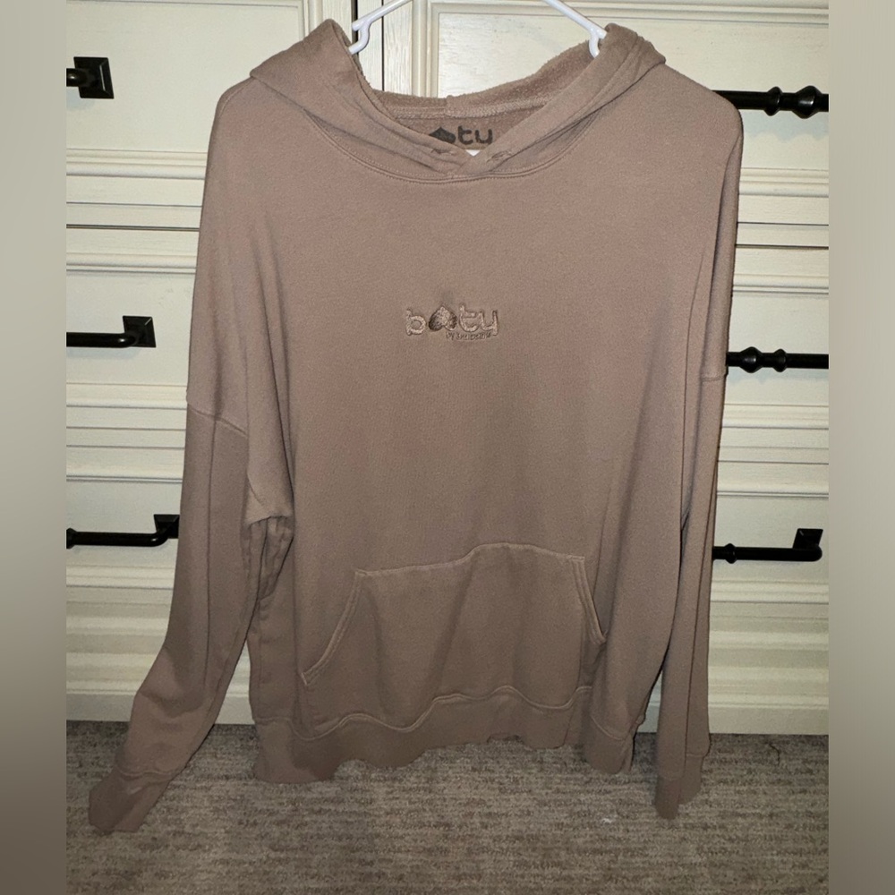 BOOTY BY BRABANTS OVERSIZED BOOTY HOODIE - taupe